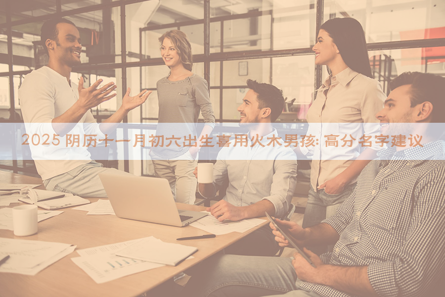 2025 阴历十一月初六出生喜用火木男孩：高分名字建议