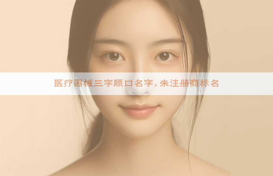 医疗器械三字顺口名字，未注册商标名