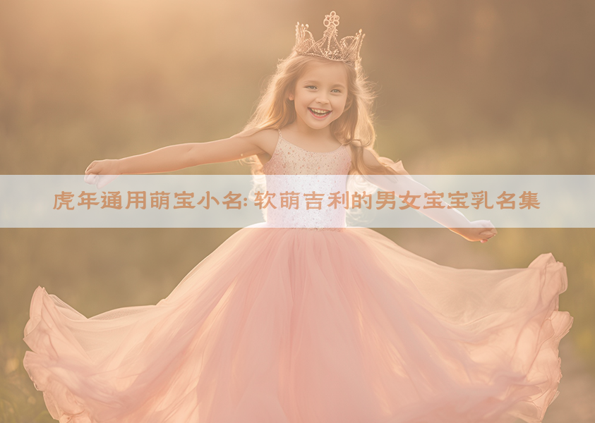 虎年通用萌宝小名：软萌吉利的男女宝宝乳名集