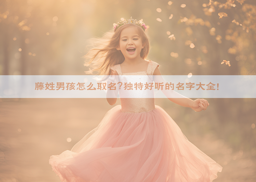 ​藤姓男孩怎么取名？独特好听的名字大全！​​