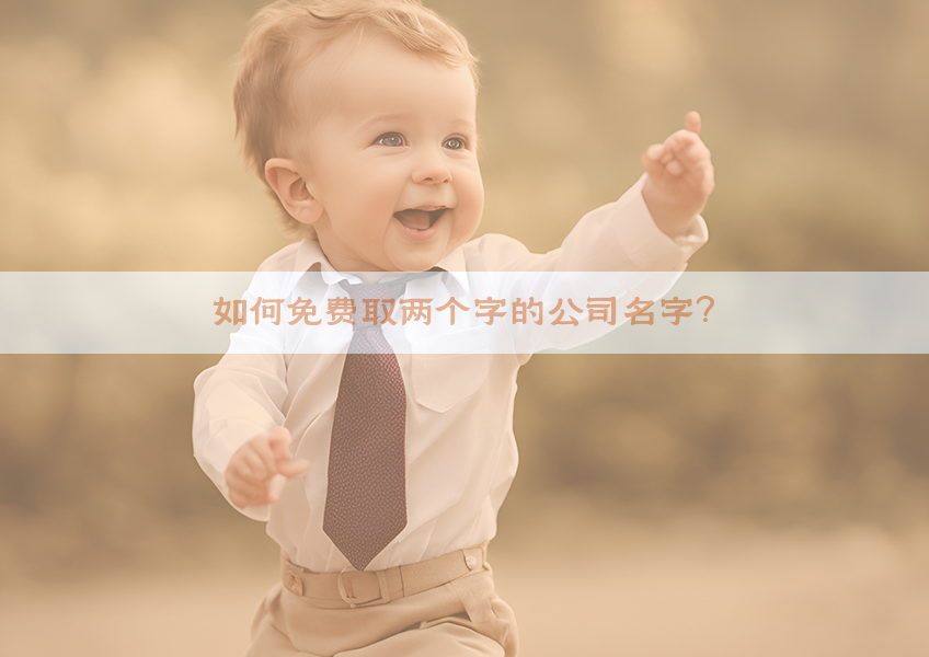 如何免费取两个字的公司名字？