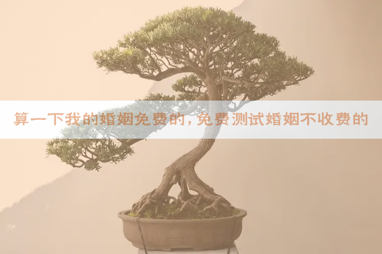 算一下我的婚姻免费的,免费测试婚姻不收费的